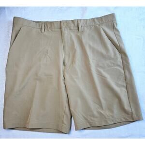 🦃 Mens Xersion Woven Golf Shorts 9" Short Size 40 Tan